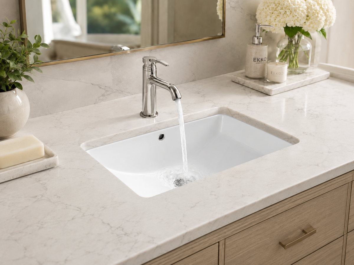 18" Undermount Lavatory Sink