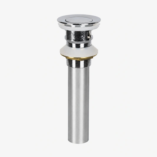 Push Drain With Overflow
