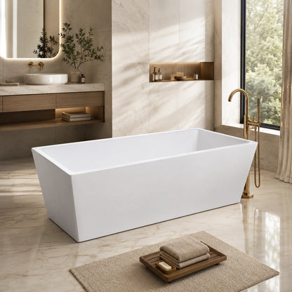 67" X 32" Freestanding Tub