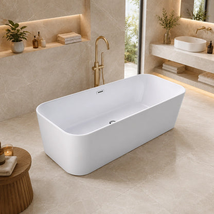 67" X 31" Freestanding Tub
