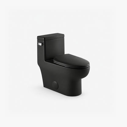 Toilette allongée monobloc