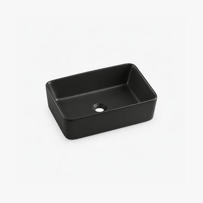 19" Rectangular Vessel Bathroom Sink