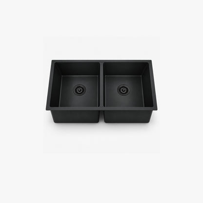 32" Undermount Double Bowl Kitchen Sink