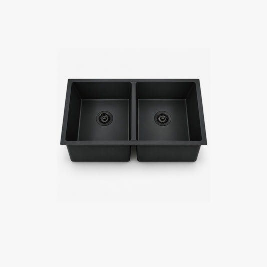 32" Undermount Double Bowl Kitchen Sink