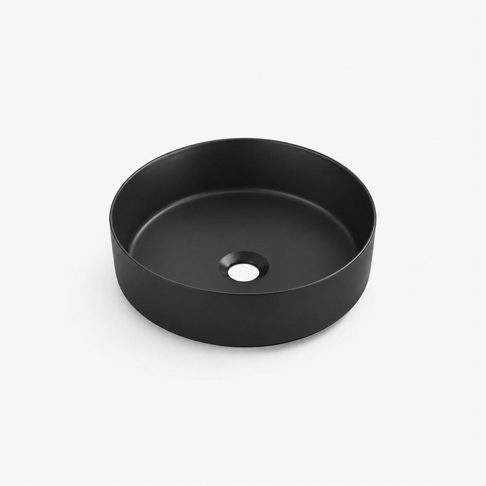 14" Round Vessel Bathroom Sink