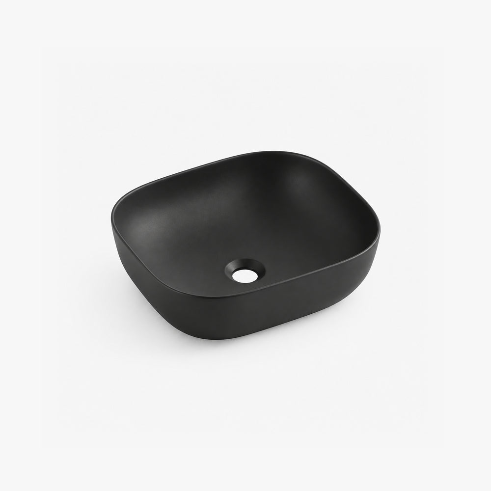 Lavabo de salle de bain rectangulaire de 20 po à poser