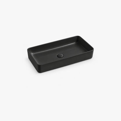 24" Rectangular Vessel Bathroom Sink