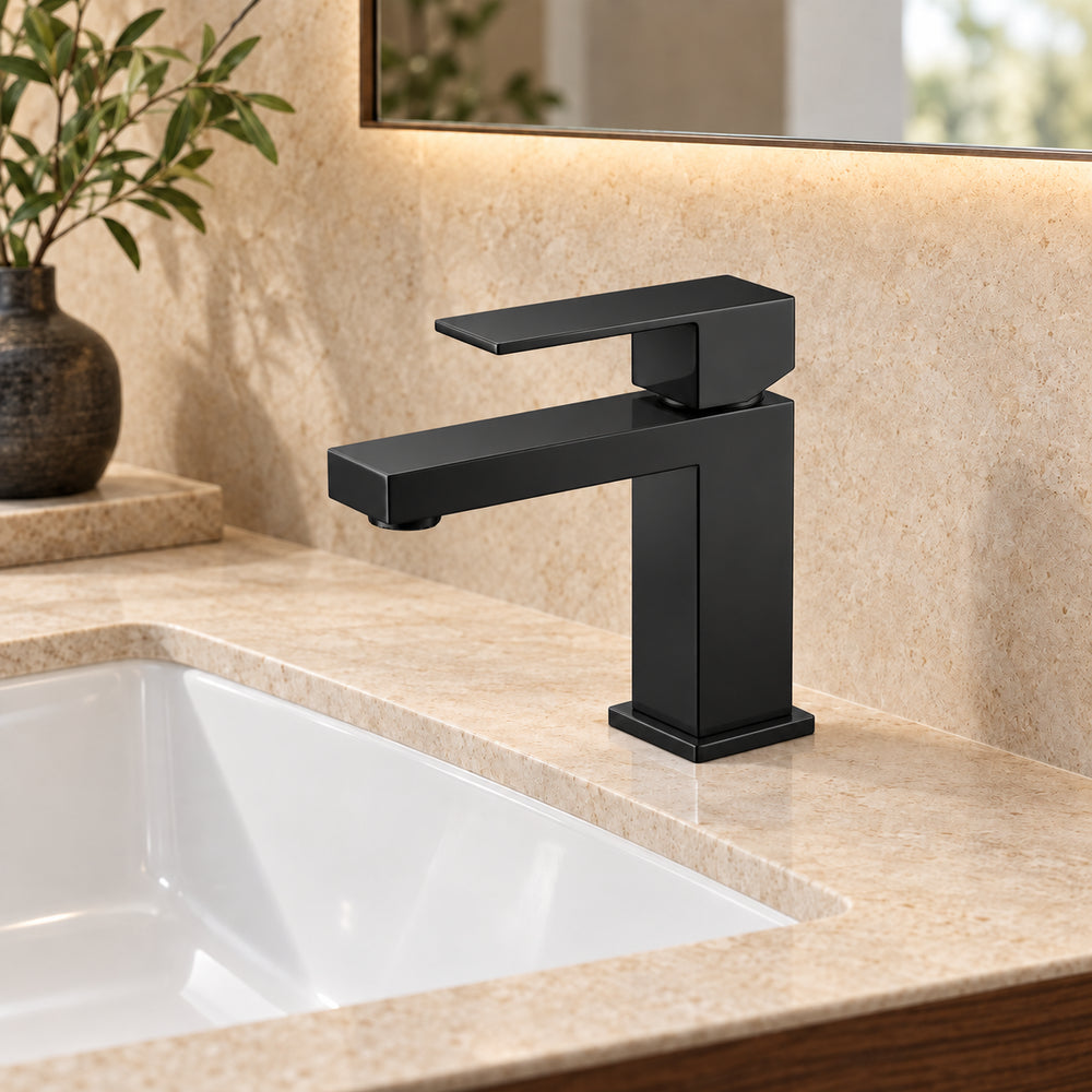 Robinet de lavabo monotrou