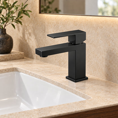 Robinet de lavabo monotrou