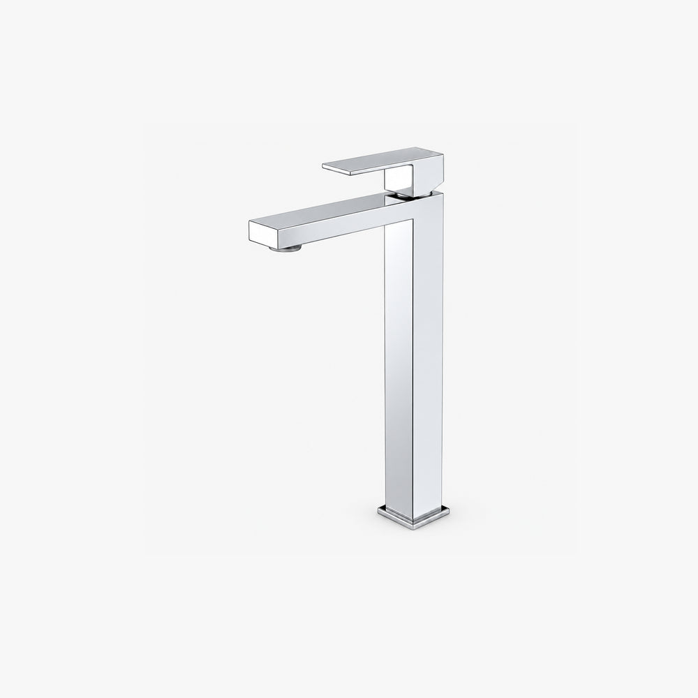 Mitigeur haut de lavabo à poignée unique