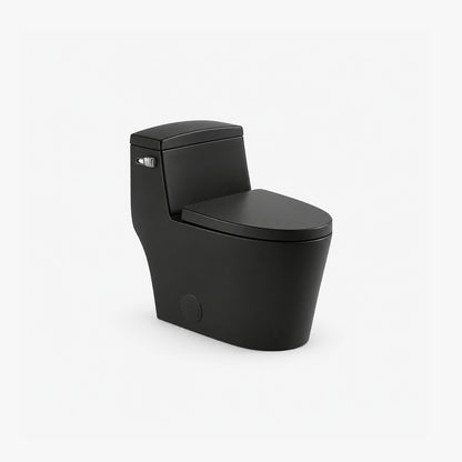 Toilette allongée monobloc