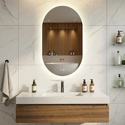 Miroir LED capsule sans cadre 24" x 45"