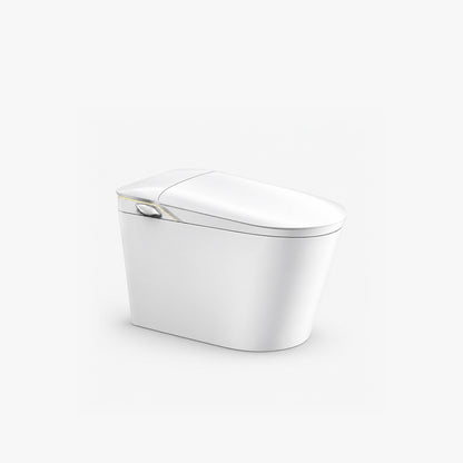 Toilette intelligente allongée monobloc