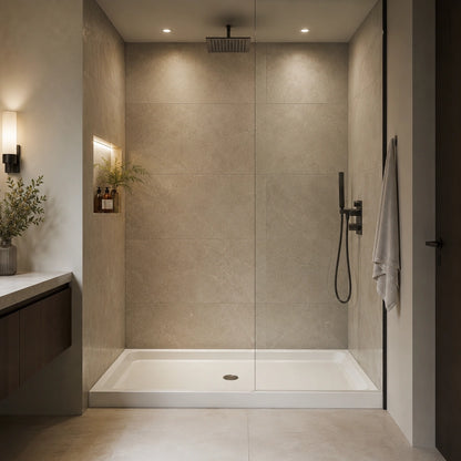 Receveur de douche 60" X 42" avec bonde centrale