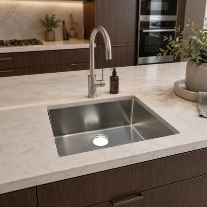 20" Undermount Single Bowl Kitchen / Laundry Sink