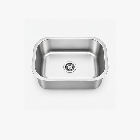 23" Undermount Single Bowl Kitchen / Laundry Sink