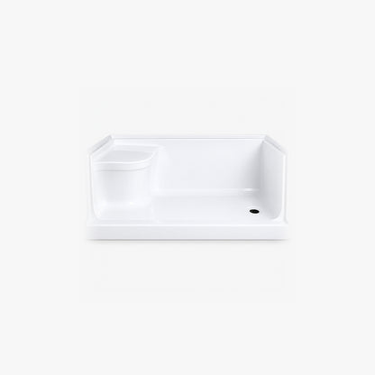 Bard 60" X 32" Showerbase With Seat Right Drain