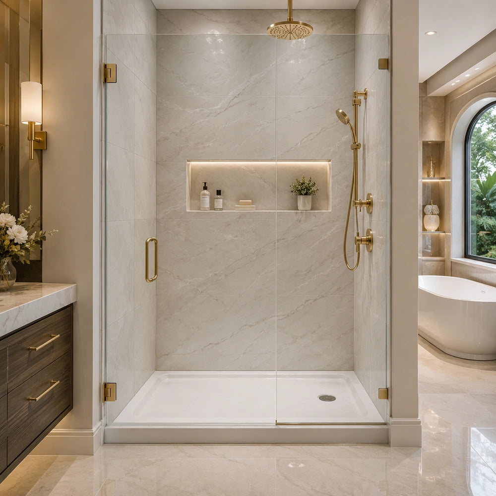 60" X 36" Showerbase Right Drain
