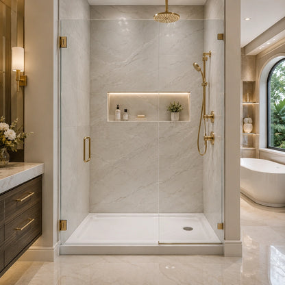 60" X 36" Showerbase Right Drain