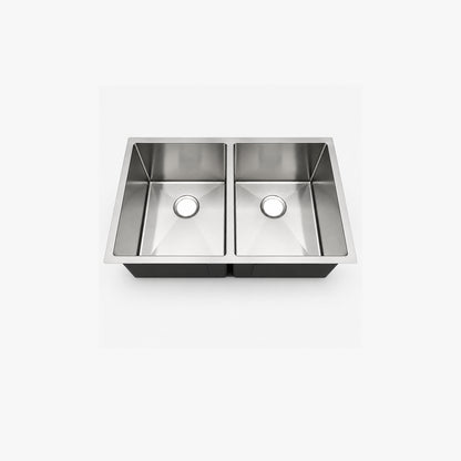31" Undermount Double Bowl Kitchen Sink